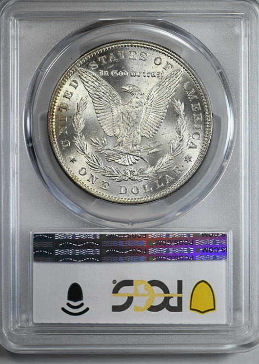 1885 Morgan Dollar $1 PCGS MS62 - TONED!