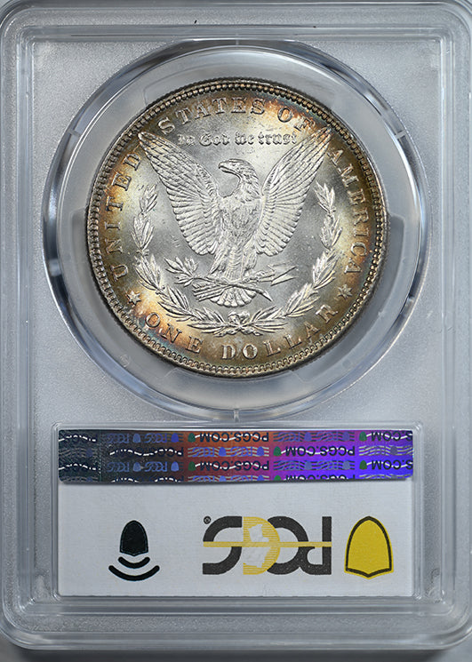 1885 Morgan Dollar $1 PCGS MS62 - TONED!
