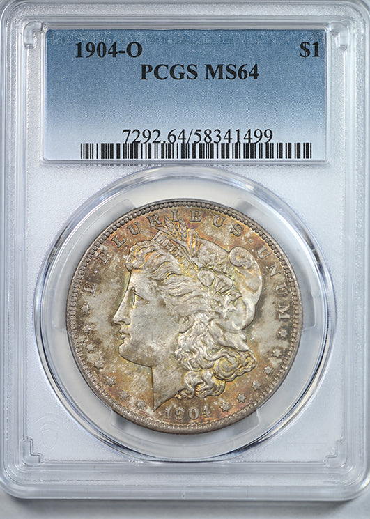 1904-O Morgan Dollar $1 PCGS MS64