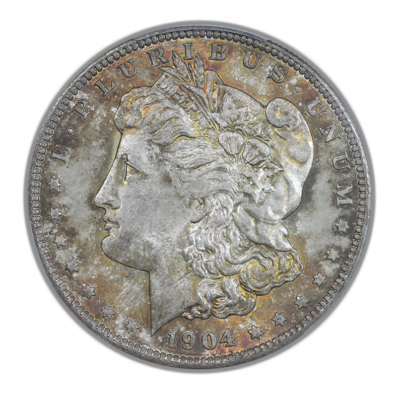 1904-O Morgan Dollar $1 PCGS MS64