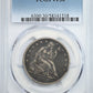 1860-O Liberty Seated Half Dollar 50C PCGS VF30