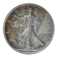1941-D Walking Liberty Half Dollar 50C PCGS XF45 CAC - RAINBOW TONED!