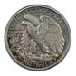 1941-D Walking Liberty Half Dollar 50C PCGS XF45 CAC - RAINBOW TONED!