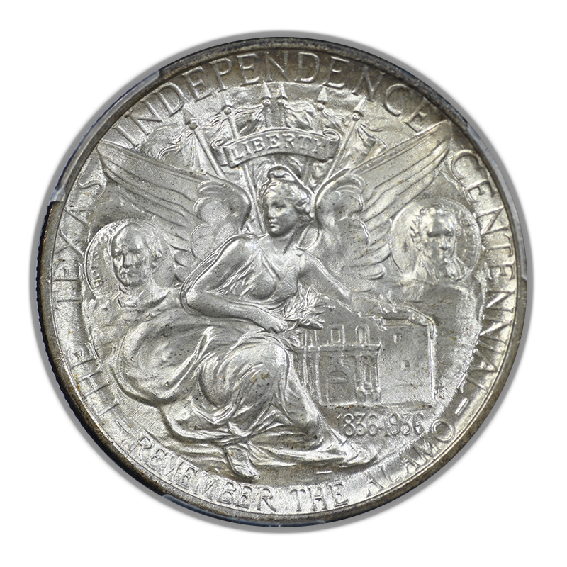 1934 Texas Classic Commemorative Half Dollar 50C PCGS MS66