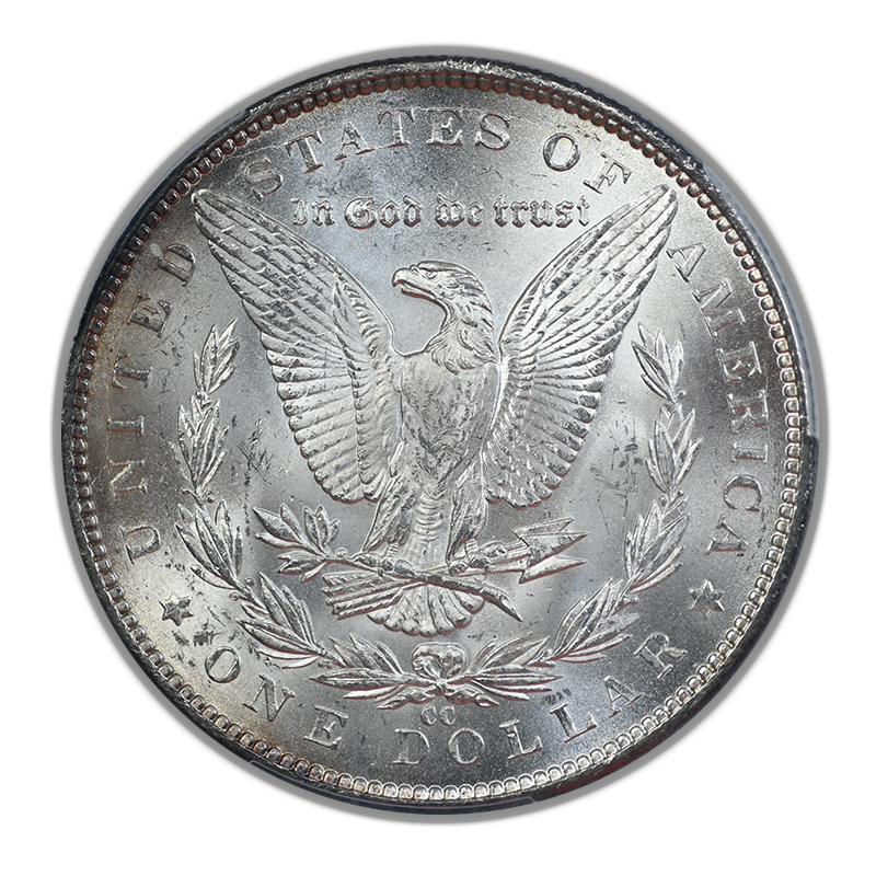 1891-CC Morgan Dollar $1 PCGS MS63