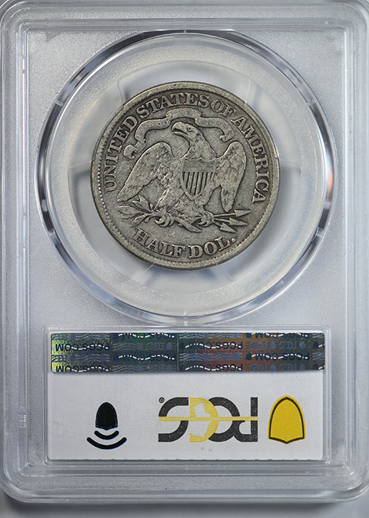 1874 Liberty Seated Half Dollar 50C PCGS VG08