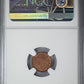 1898 Ceylon 1/4C Quarter Cent NGC MS64RB