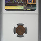 1901 Ceylon 1/4C Quarter Cent NGC MS63BN - TONED!