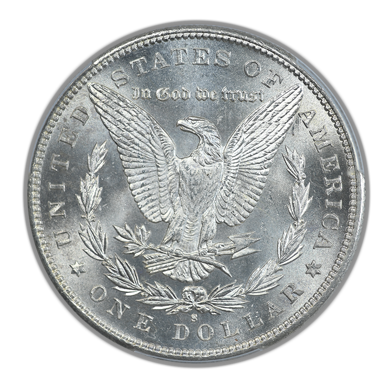 1897-S Morgan Dollar $1 PCGS MS66