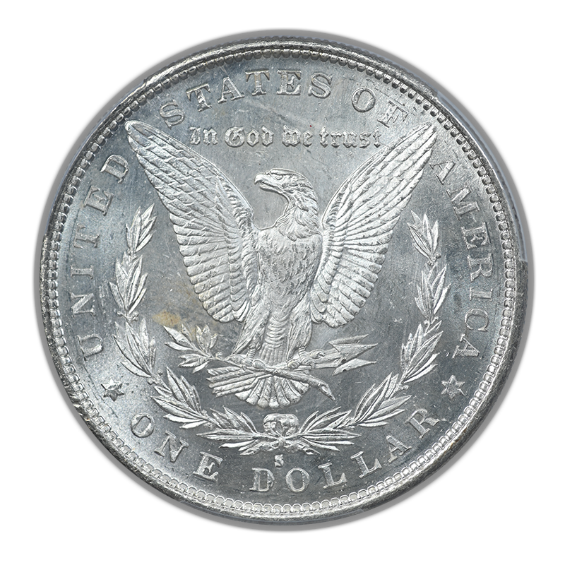 1879-S Morgan Dollar $1 PCGS MS67 CAC