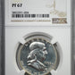 1956 Proof Type 1 Franklin Half Dollar 50C NGC PF67