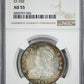 1819/8 Capped Bust Half Dollar 50C NGC AU55 Large 9 O-102 - TONED!