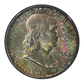 1958-D Franklin Half Dollar 50C NGC MS67+FBL CAC - RAINBOW TONED! Obverse