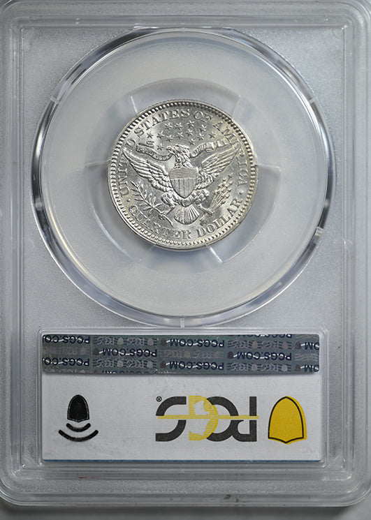 1900 Barber Quarter 25C PCGS AU55
