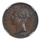 1858/7 Great Britain 1/2P Half Penny NGC MS63BN