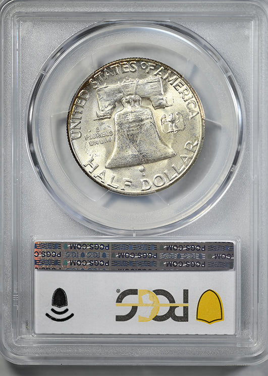 1953-S Franklin Half Dollar 50C PCGS MS66 - TONED!