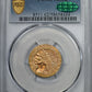 1908-D Indian Head Gold Half Eagle $5 PCGS MS62 CAC