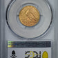 1908-D Indian Head Gold Half Eagle $5 PCGS MS62 CAC