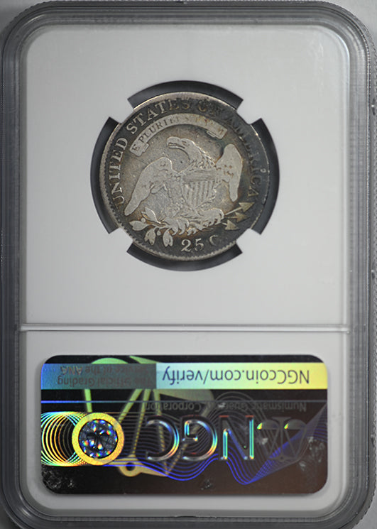 1818 Capped Bust Quarter 25C NGC G6