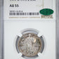 1917-D Type 2 Standing Liberty Quarter 25C NGC AU55 CAC - TONED!