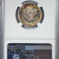1917-D Type 2 Standing Liberty Quarter 25C NGC AU55 CAC - TONED!
