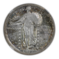 1917-D Type 2 Standing Liberty Quarter 25C NGC AU55 CAC - TONED!