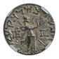 After c.58 BC Indo-Scythians Azes I/II AR Tetradrachm NGC Ancients XF