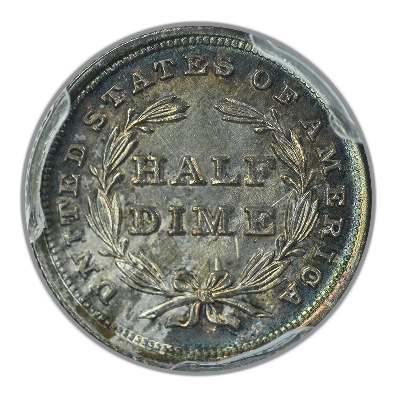 1838 Liberty Seated Half Dime H10C PCGS MS67+ Large Stars