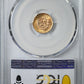 1966-ZBR Peru Gold 1/5 Libra PCGS MS65
