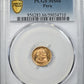 1967-BBR Peru Gold 1/5 Libra PCGS MS66