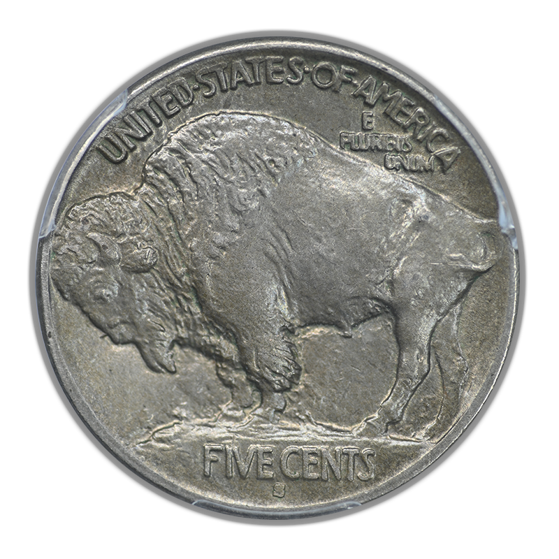 1913-S Type 1 Buffalo Nickel 5C PCGS MS63 CAC