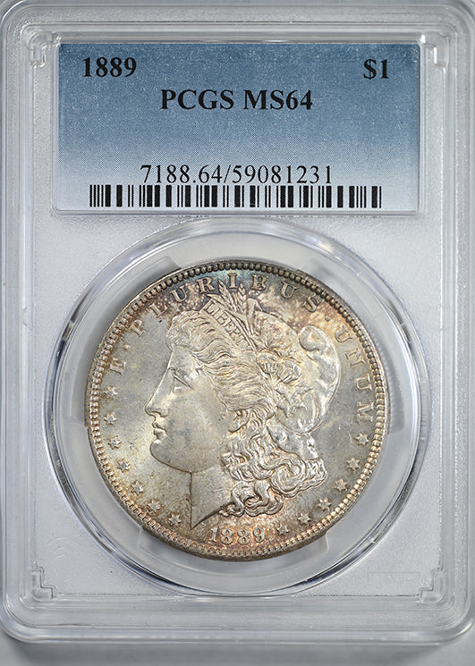 1889 Morgan Dollar $1 PCGS MS64