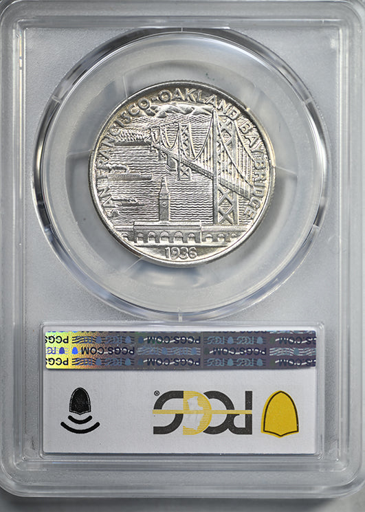 1936-S Bay Bridge Classic Commemorative Half Dollar 50C PCGS MS64