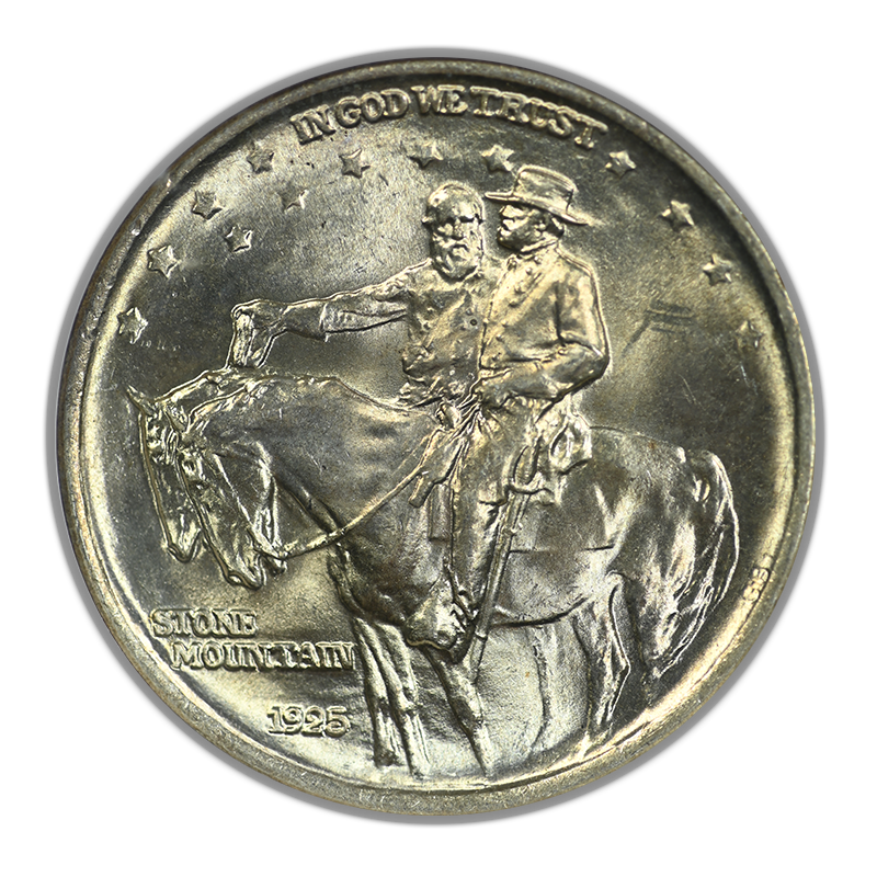 1925 Stone Mountain Classic Commemorative Half Dollar 50C NGC MS65