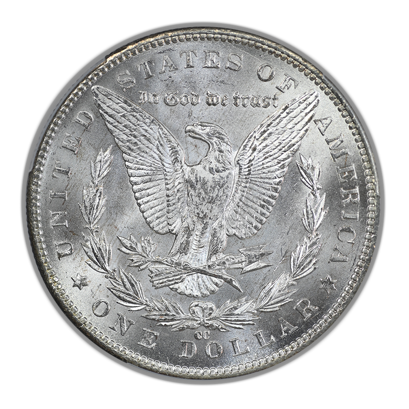 1891-CC Morgan Dollar $1 PCGS MS63