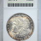 1891-O Morgan Dollar $1 ANACS Soapbox MS64 - TONED!
