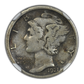 1921-D Mercury Dime 10C NGC VF20