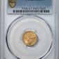 1889 Type 3 Indian Princess Head Gold Dollar G$1 PCGS MS67