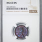 1913 Lincoln Wheat Cent 1C NGC MS65BN - TONED!