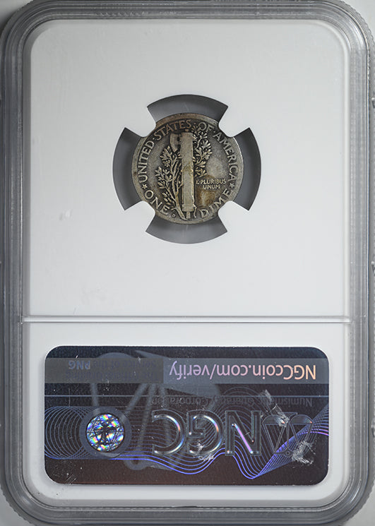 1921-D Mercury Dime 10C NGC VG8