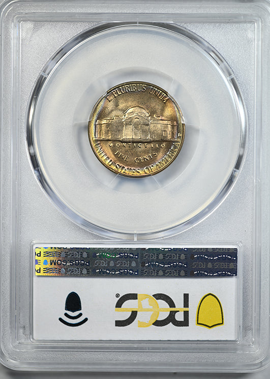 1950-D Jefferson Nickel 5C PCGS MS65 - TONED!