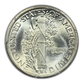 1916 Mercury Dime 10C PCGS MS62FB - Full Bands