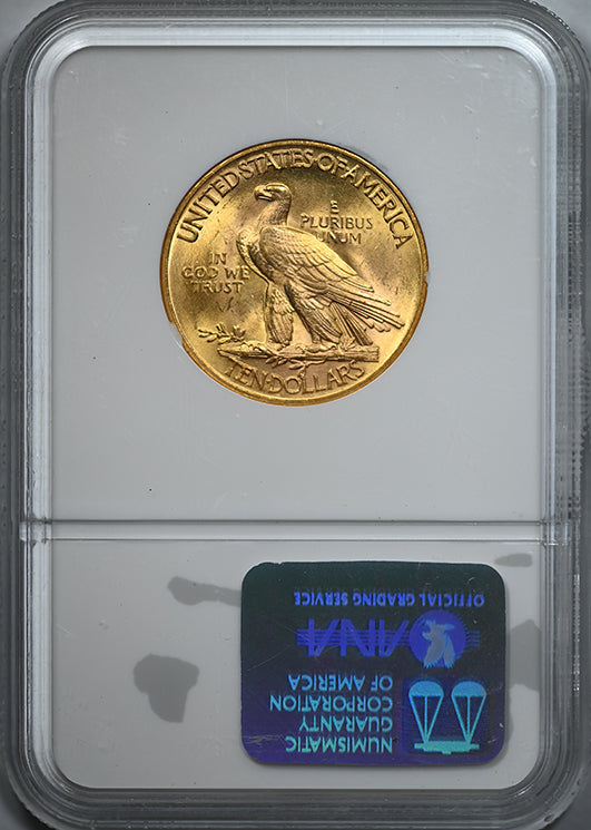 1932 Indian Head Gold Eagle $10 NGC MS64
