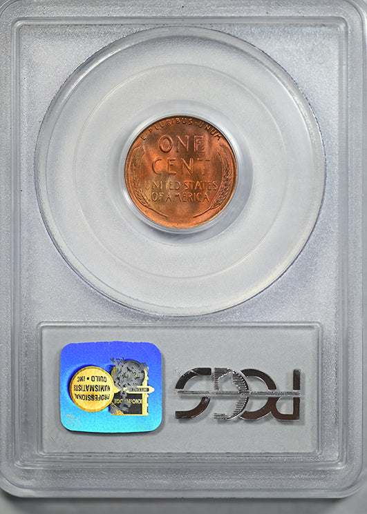 1954-S Lincoln Wheat Cent 1C PCGS MS66RD