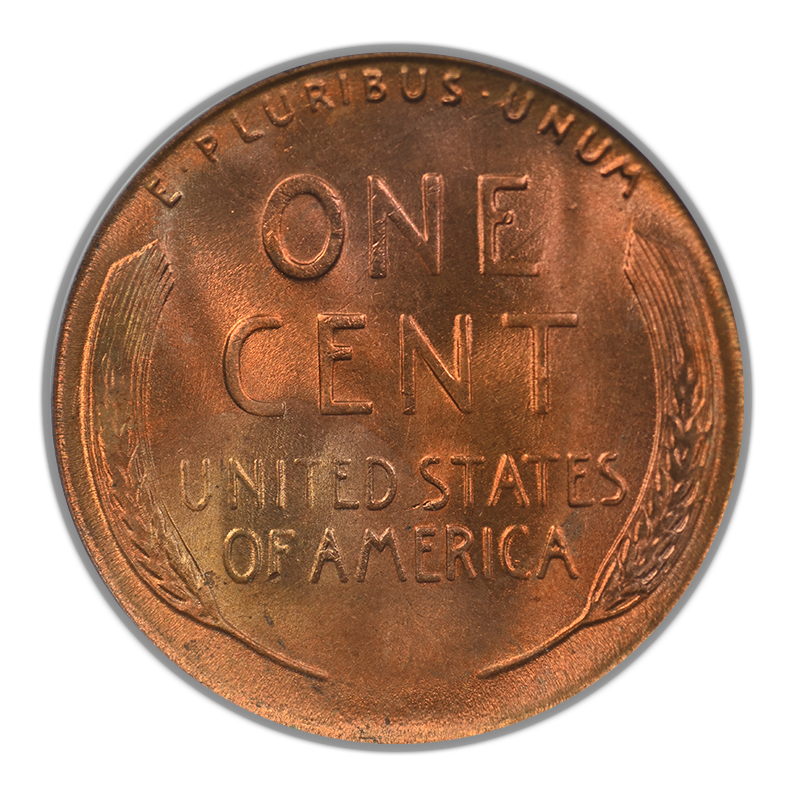 1954-S Lincoln Wheat Cent 1C PCGS MS66RD