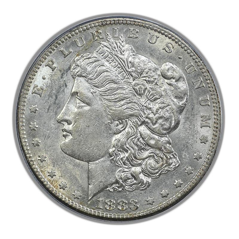 1883-S Morgan Dollar $1 PCGS AU53