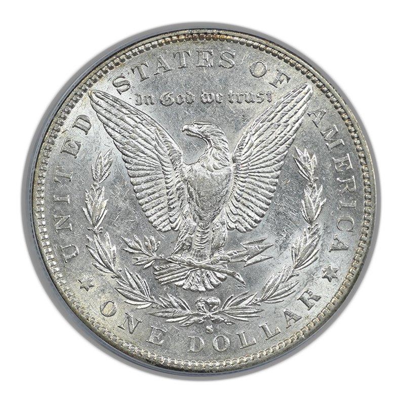 1883-S Morgan Dollar $1 PCGS AU53