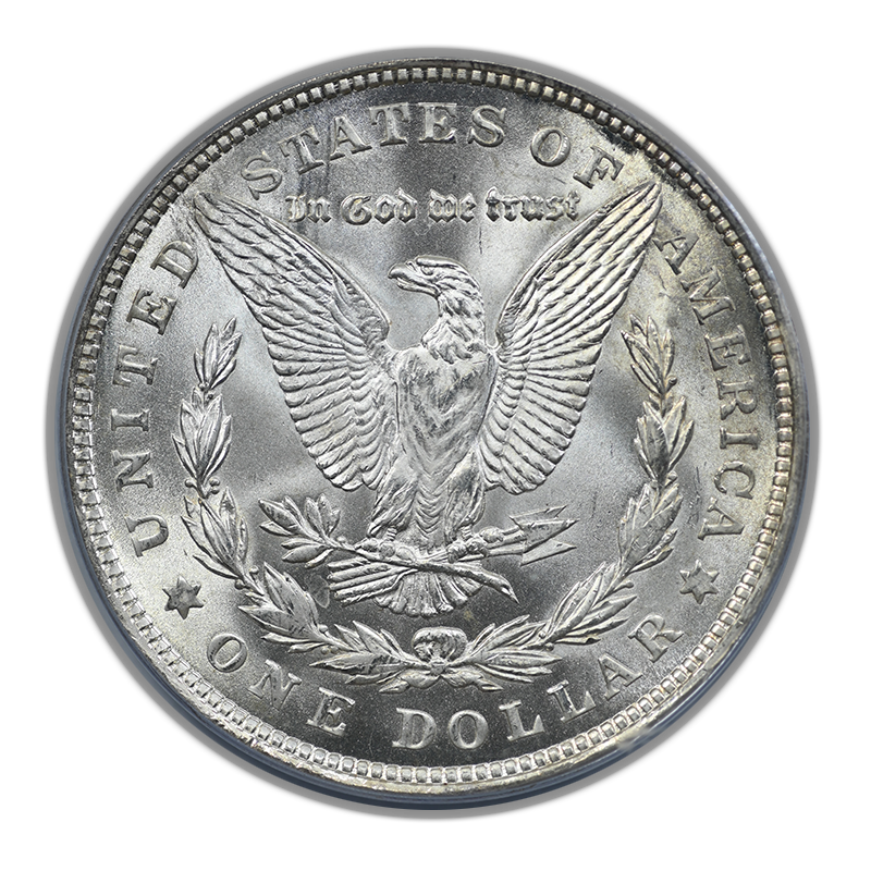 1921 Morgan Dollar $1 PGCS MS65 CAC