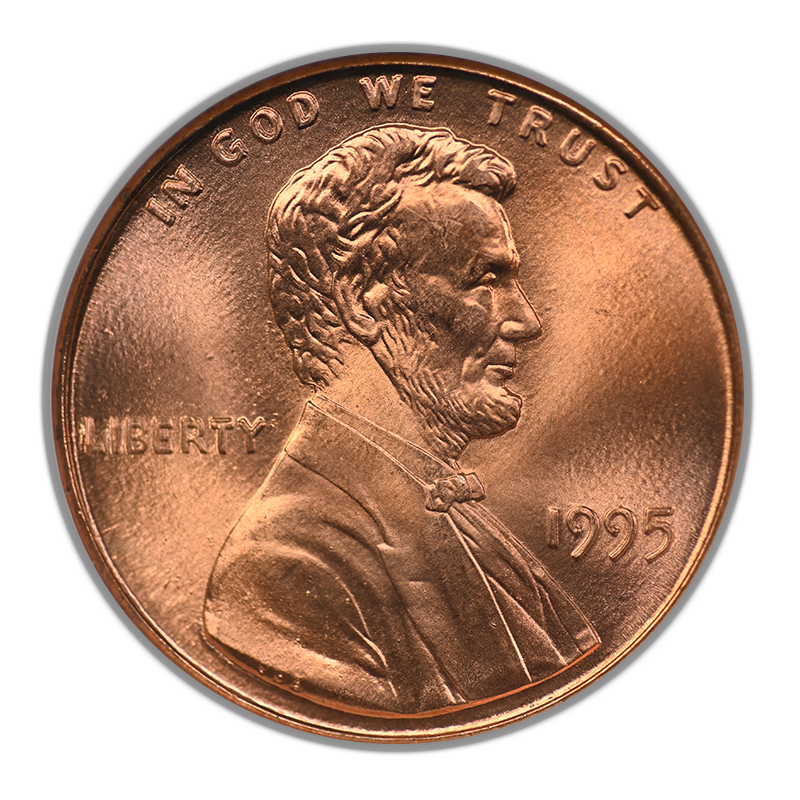 1995 Doubled Die Obverse Lincoln Memorial Cent 1C NGC MS68RD DDO