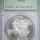 1879-S Morgan Dollar $1 PCGS Rattler MS65